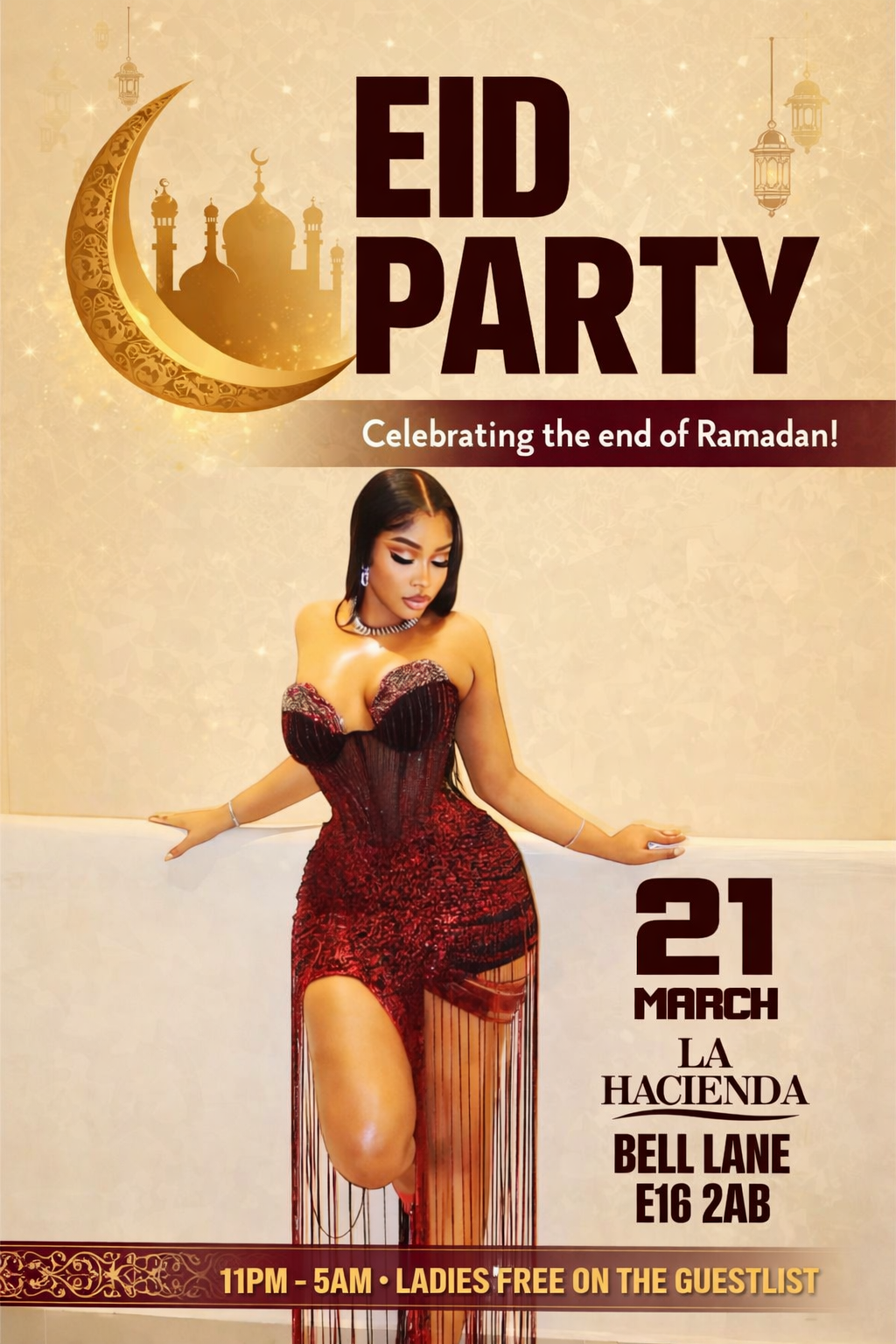 EID PARTY | THIS SATURDAY | LA HACIENDA E16 2AB 
