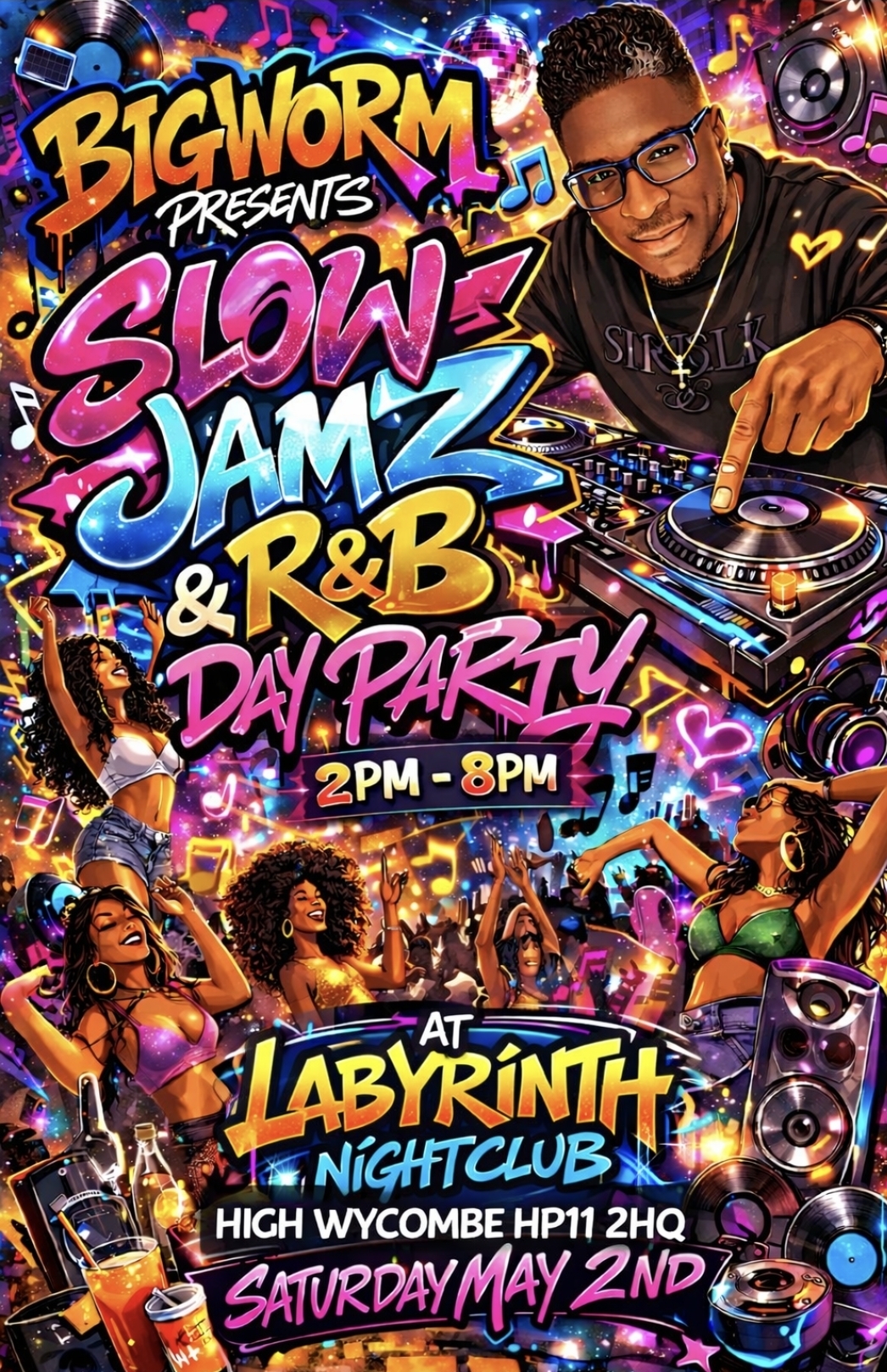 Bigworm's Slow Jamz and R&B Day Party