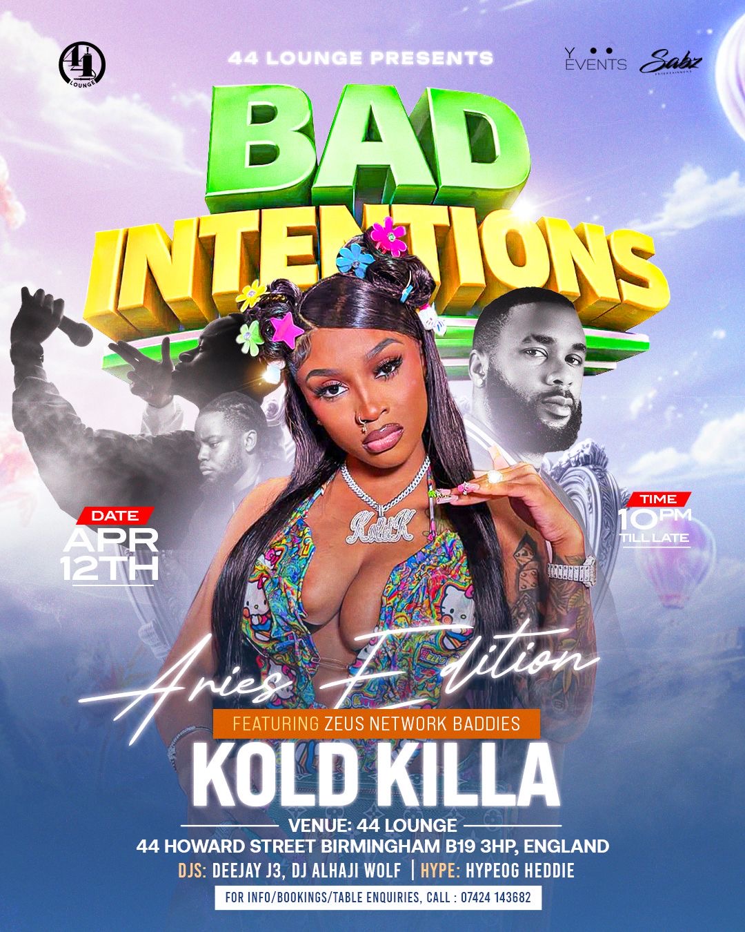 Bad Intentions - KOLD KILLA (Birmingham)