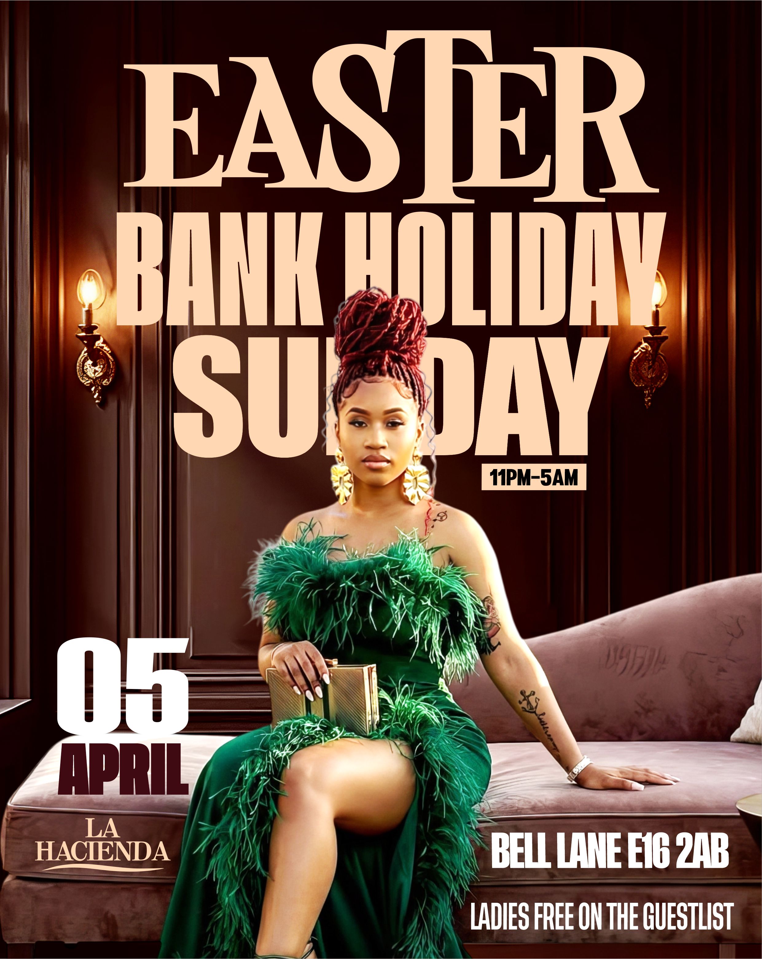 EASTER SUNDAY GOOD LIFE SUNDAY AT  LA HACIENDA 05TH OF APRIL 