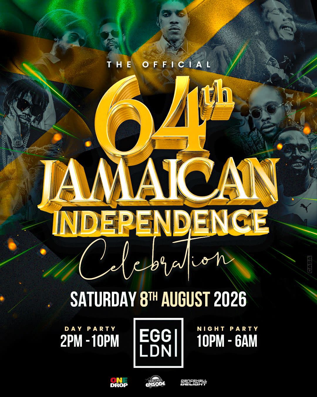 The Official 64th Jamaican Independence Celebration