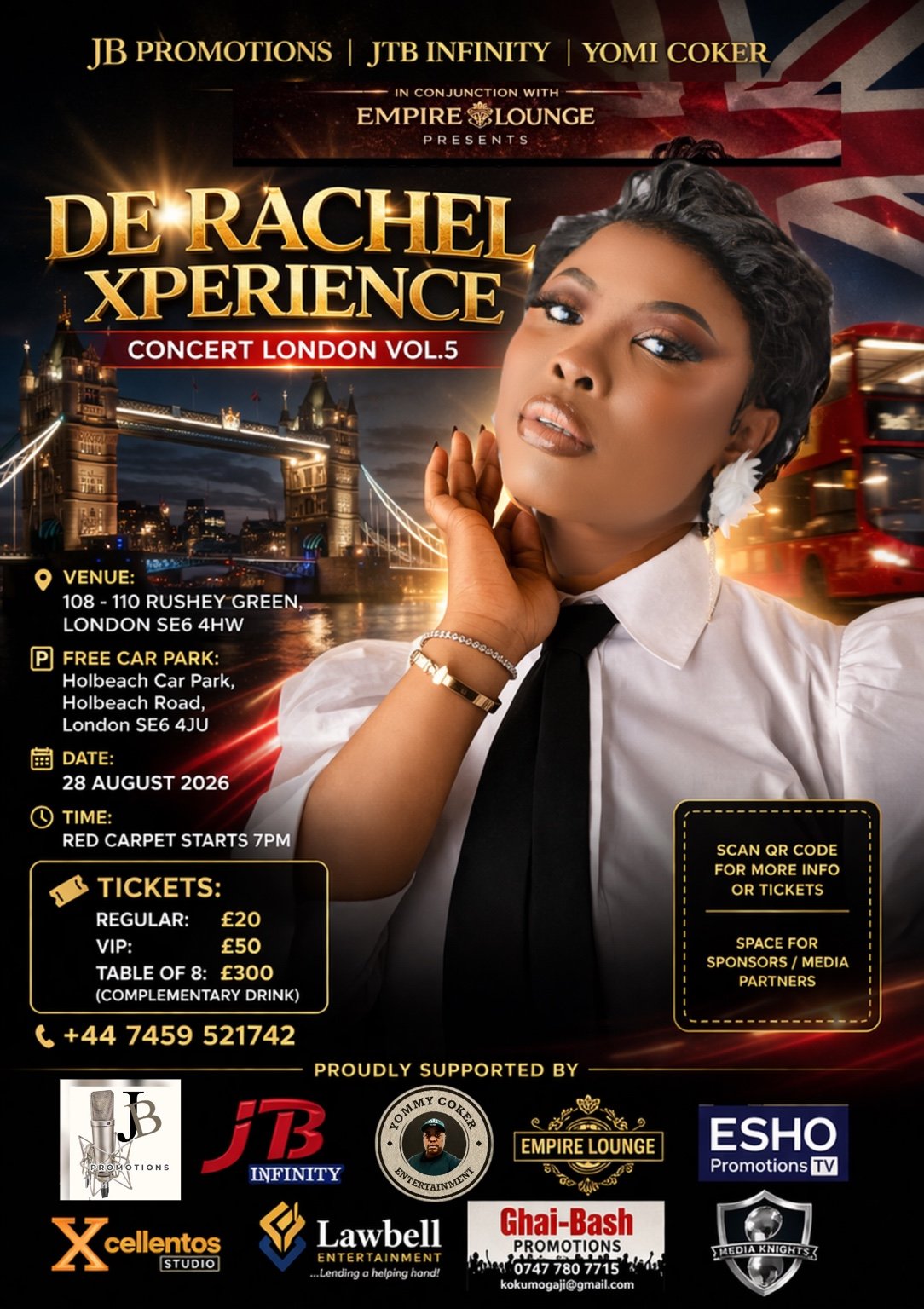 De Rachel Xperience Concert vol 5 3rd London edition 