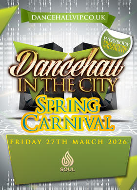 DANCEHALL IN THE CITY - Spring Edition