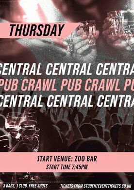 CENTRAL LONDON PUB CRAWL THURSDAY 16TH APRIL
