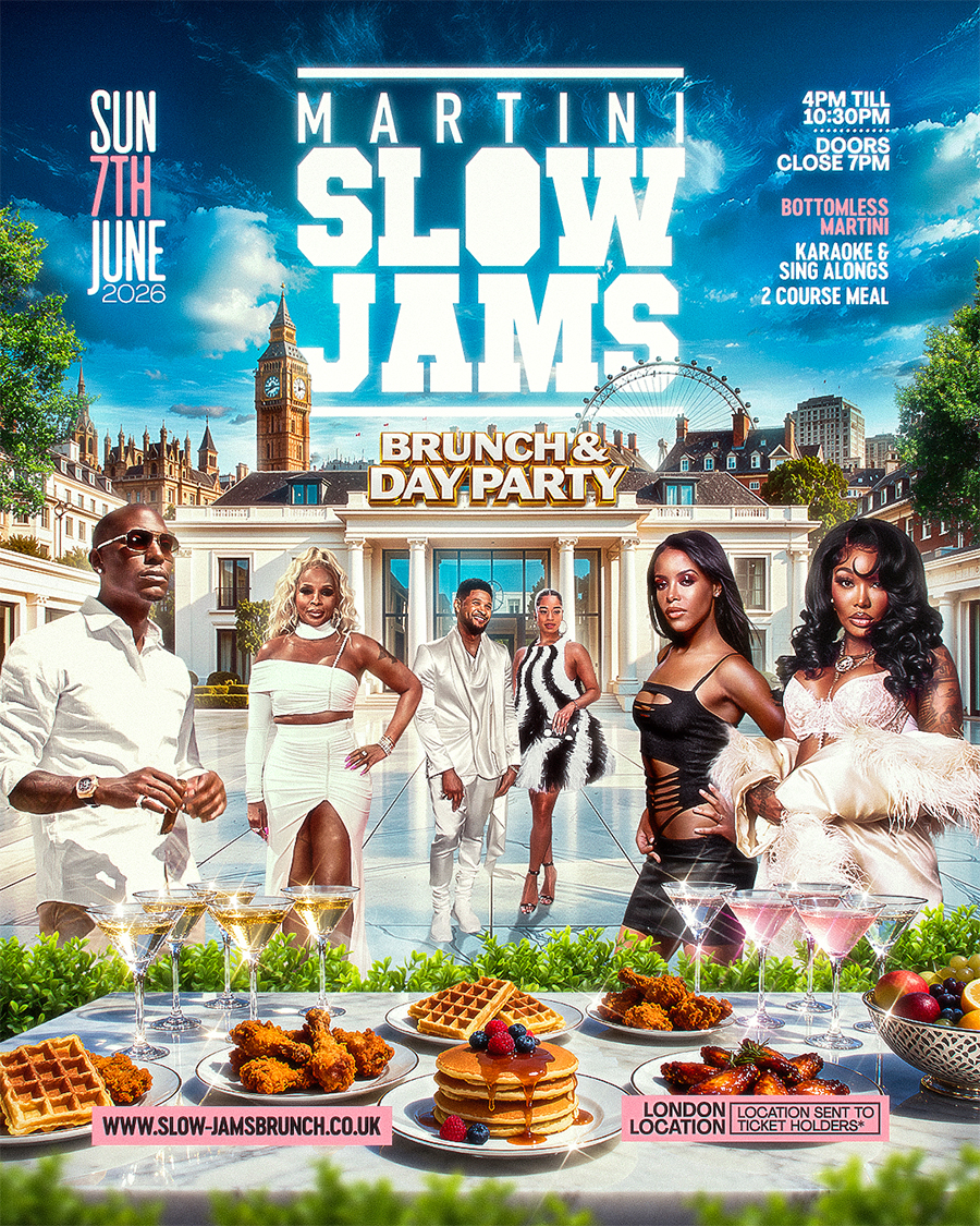 Martini Slow Jams Brunch Day Party - Bottomless Martinis & Slow Jams