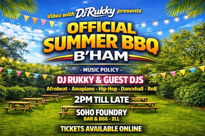OFFICIAL SUMMER BBQ BIRMINGHAM