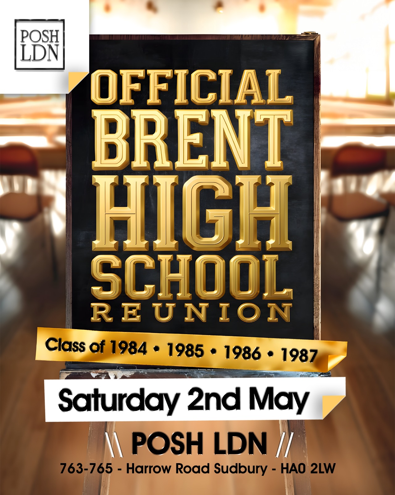 OFFICIAL BRENT HIGH SCHOOL REUNION 1984–1987 