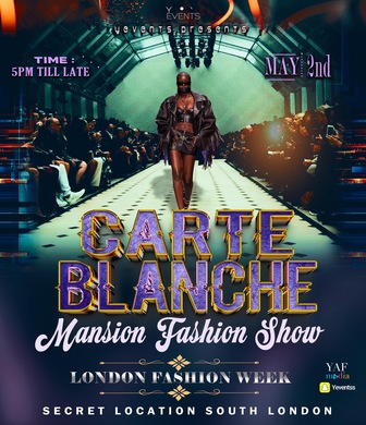 Carte Blanche Mansion Fashion Show (LONDON)