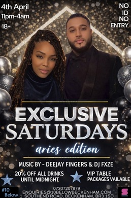 EXCLUSIVE SATURDAYS - ARIES EDITION