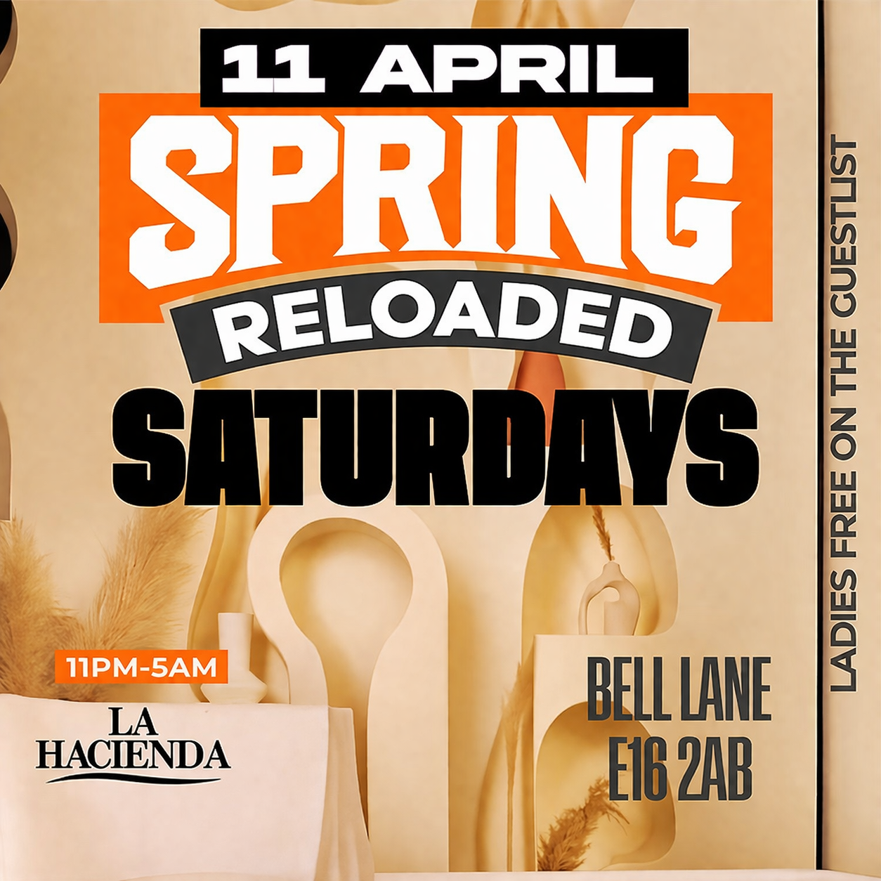 SPRING LITUATION SATURDAY @ LA LOUNGE (HACIENDA)