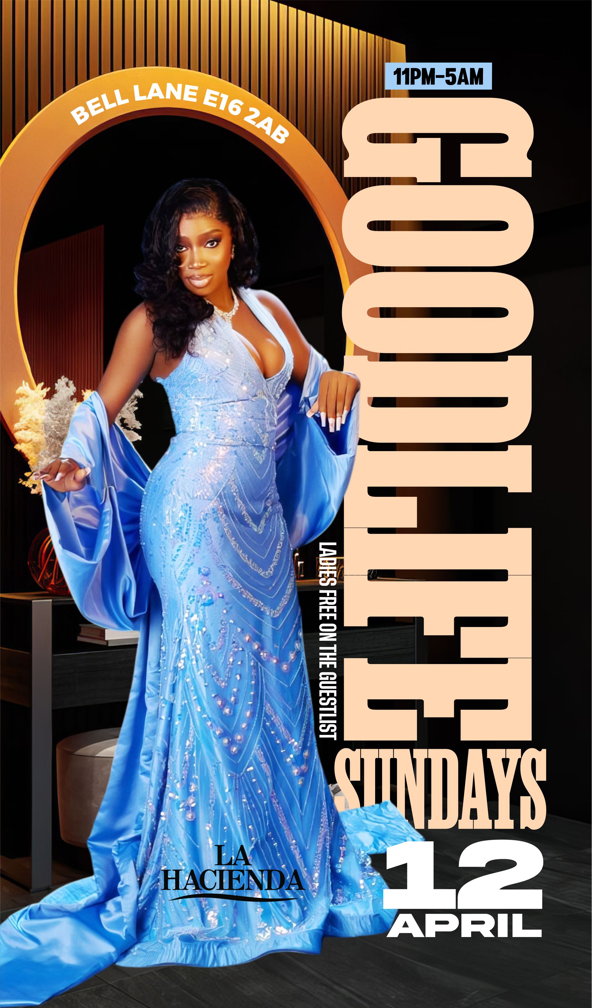 GOOD LIFE SUNDAY AT  LA HACIENDA 12TH OF APRIL 