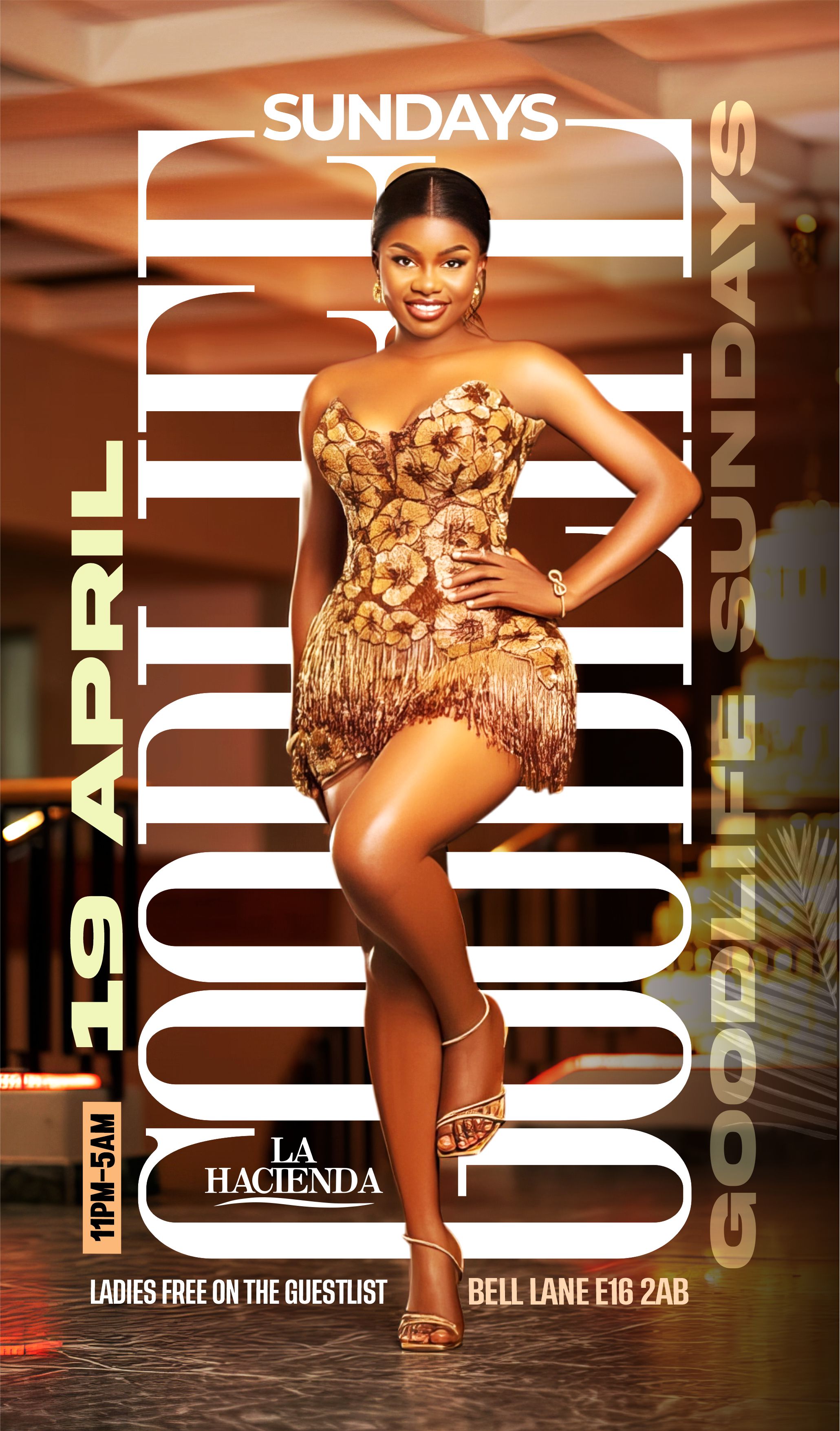 GOOD LIFE SUNDAY AT  LA HACIENDA 19TH OF APRIL