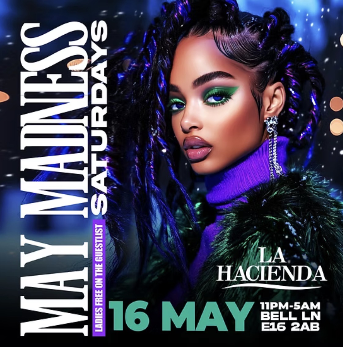 MAY MADNESS SATURDAY AT LA HACIENDA 16TH OF MAY