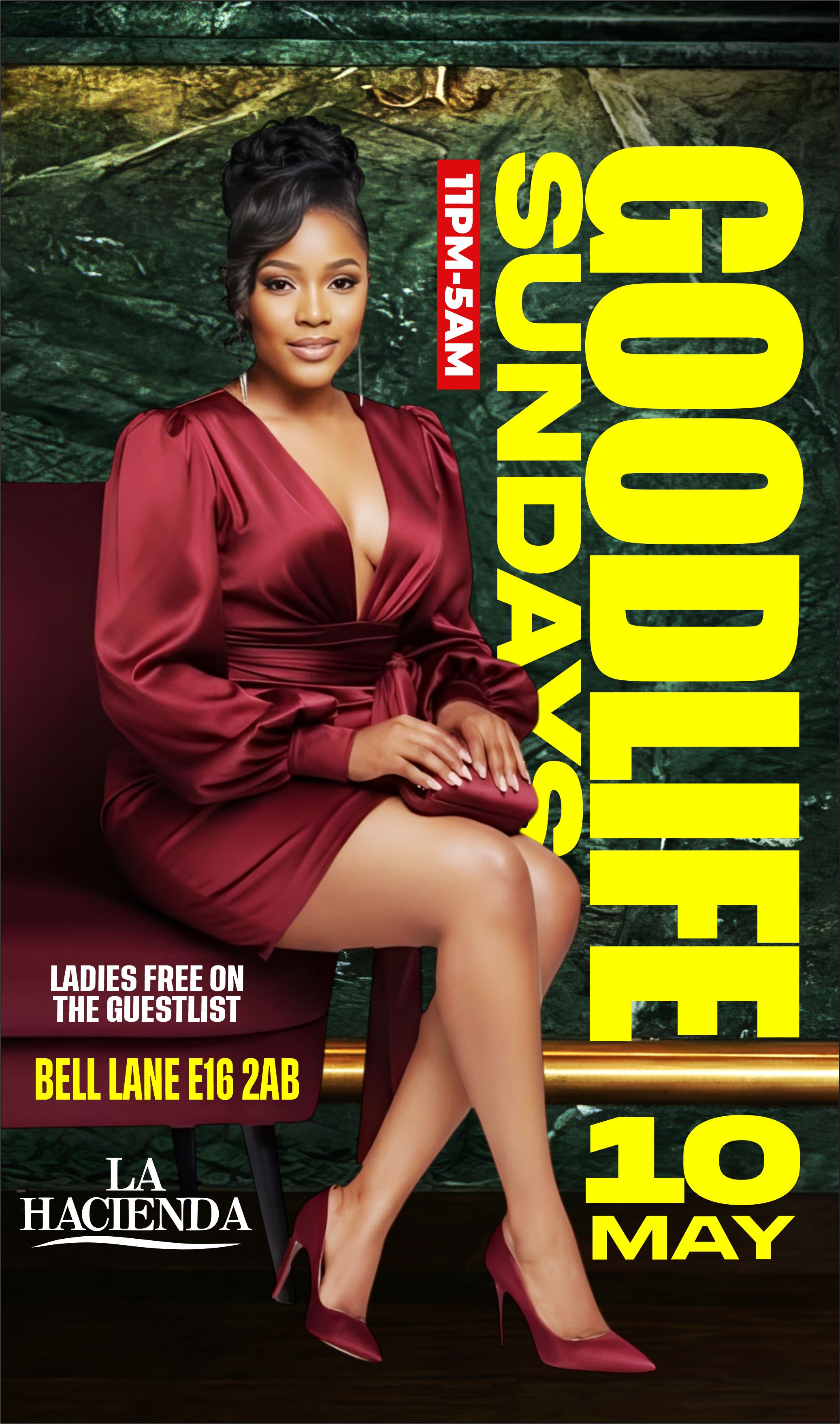 GOOD LIFE SUNDAY AT  LA HACIENDA 10TH OF MAY 