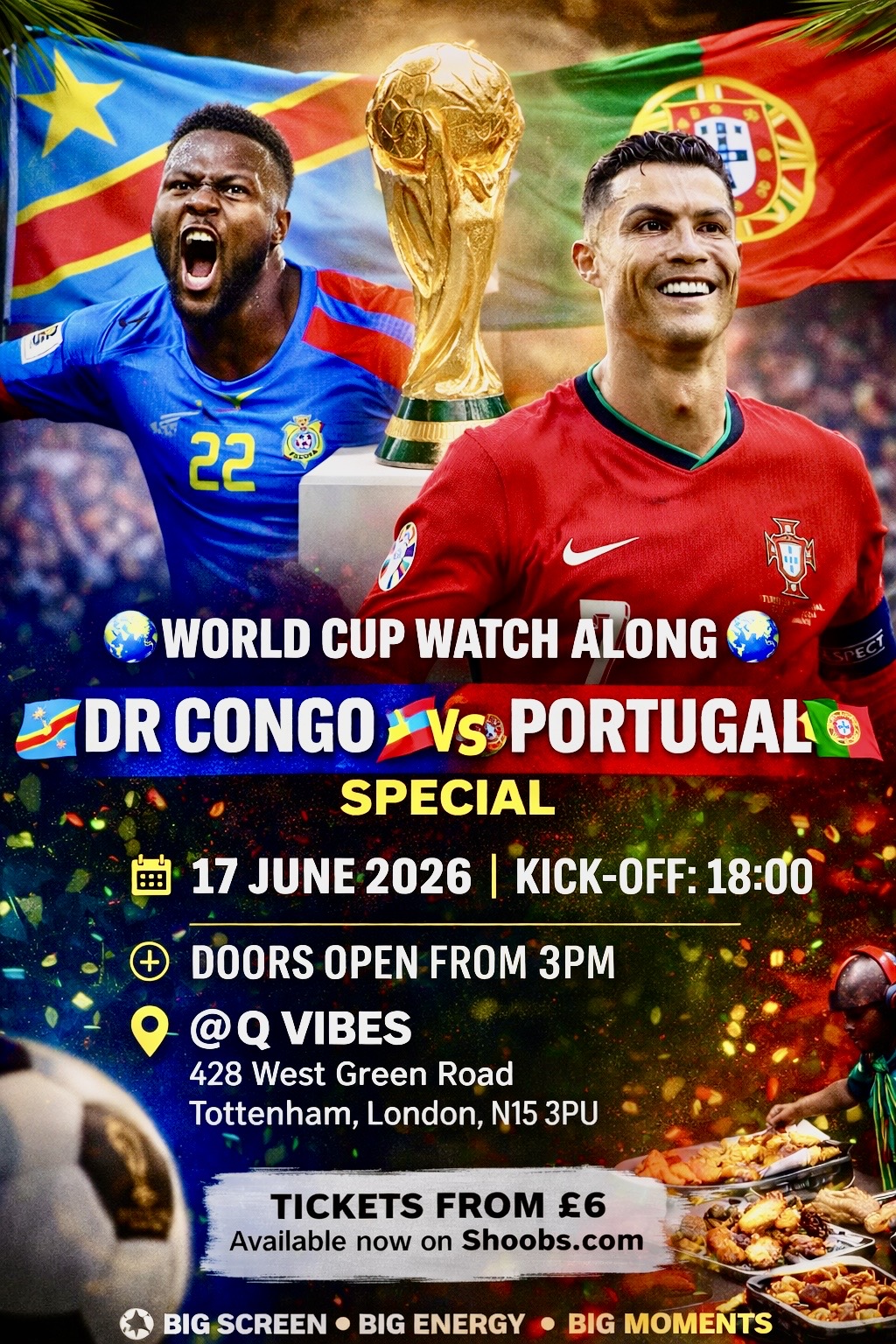 Portugal vs DR Congo FIFA World Cup 2026