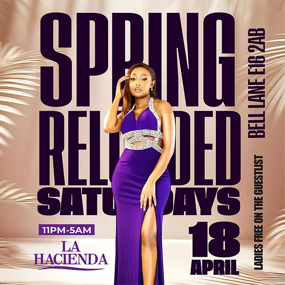 SPRING RELOADED SATURDAY @ LA LOUNGE (HACIENDA)  