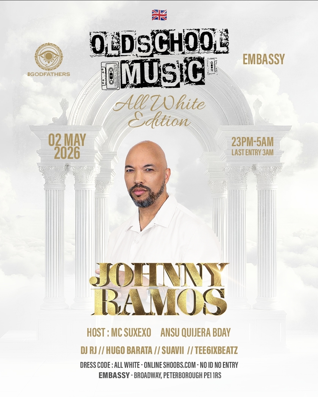 Old school music all white edition