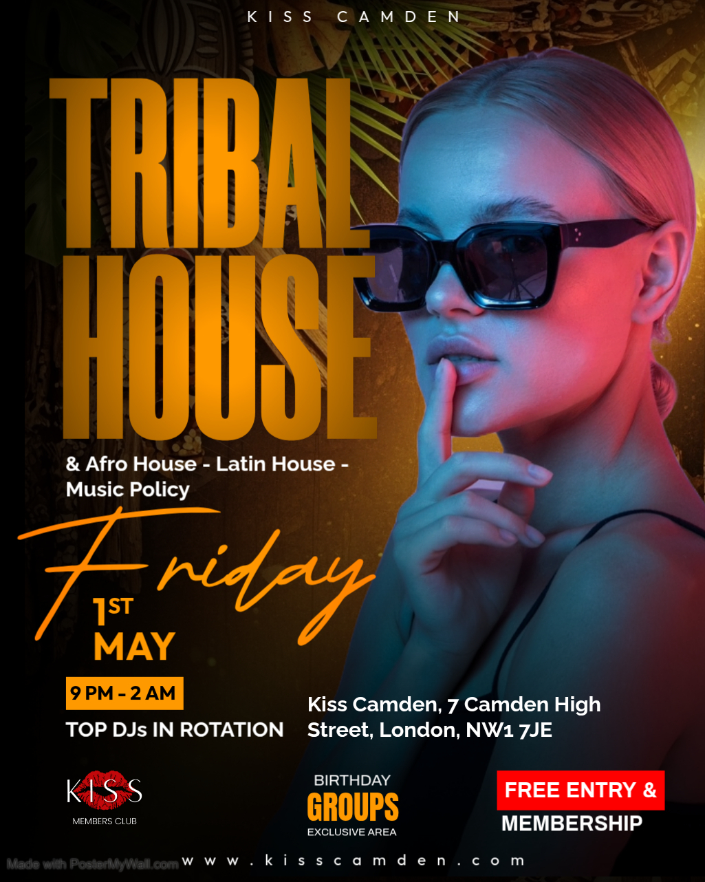 Tribal House Fridays London