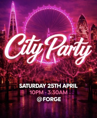 CITY PARTY (£5 B4 MIDNIGHT WITH A TICKET)