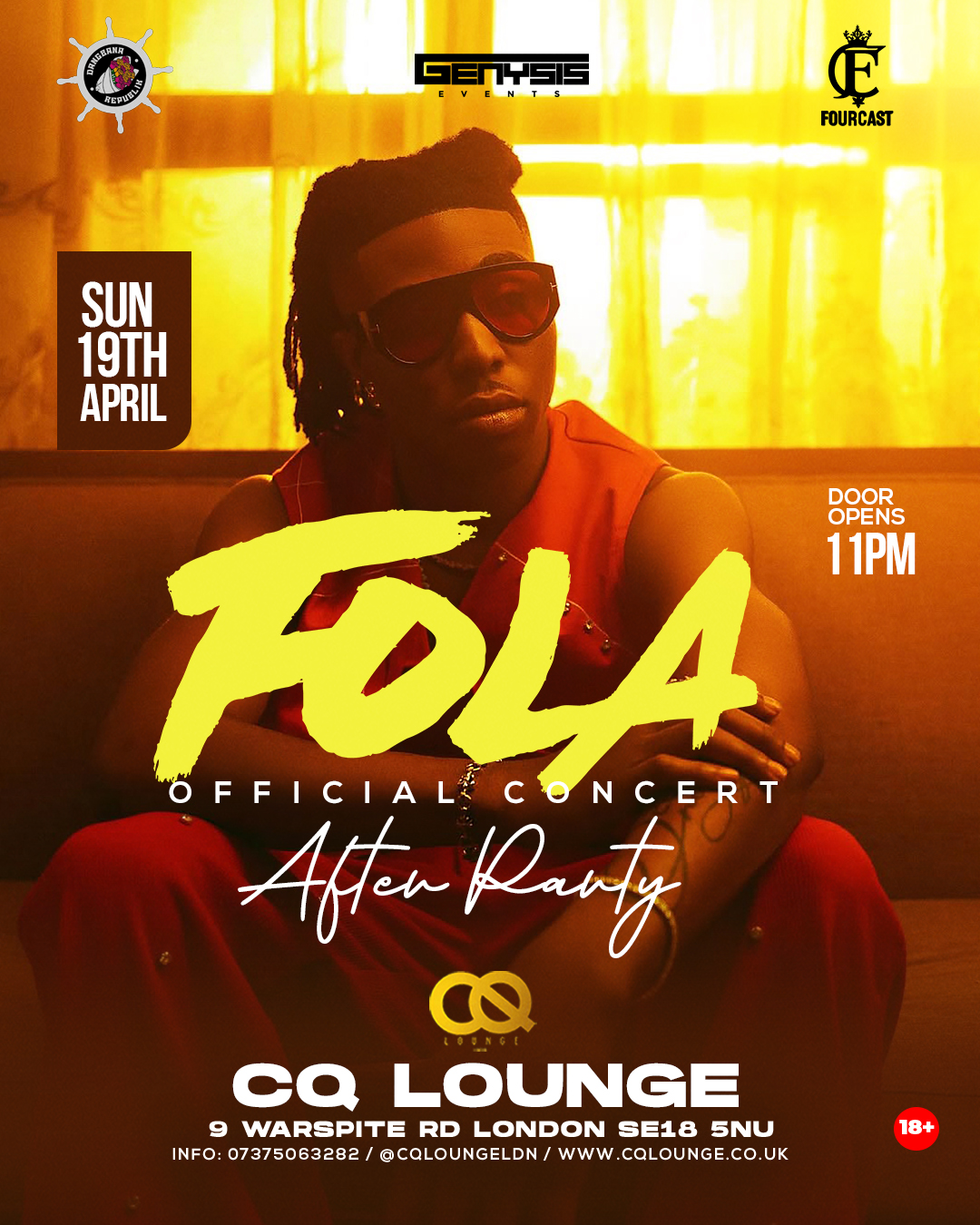 FOLA OFFICIAL CONCERT AFTER PARTY