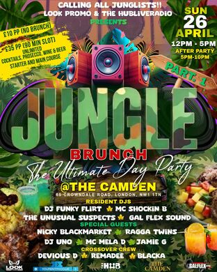 JUNGLE BRUNCH – THE ULTIMATE DAY PARTY EXPERIENCE