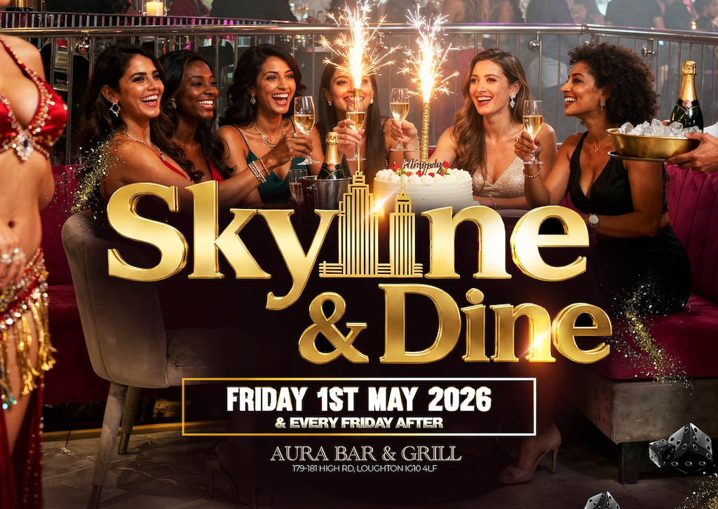 🌆 SKYLINE & DINE - @AURA GRILL & BAR 