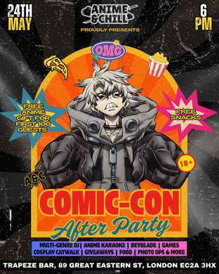 Anime & Chill Comic-con AfterParty
