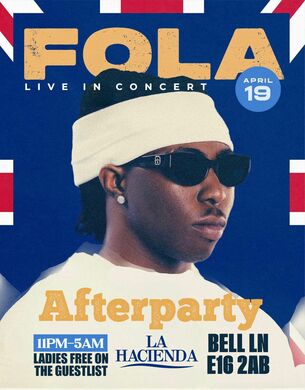 FOLA CONCERT AFTER PARTY APRIL 19th @ LA HACIENDA                                                                  