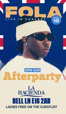 FOLA CONCERT AFTER AT LA HACIENDA 19TH OF APRIL