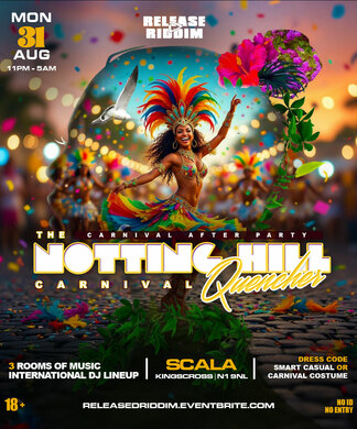 Notting Hill Carnival Quencher - The No1 Carnival After Party