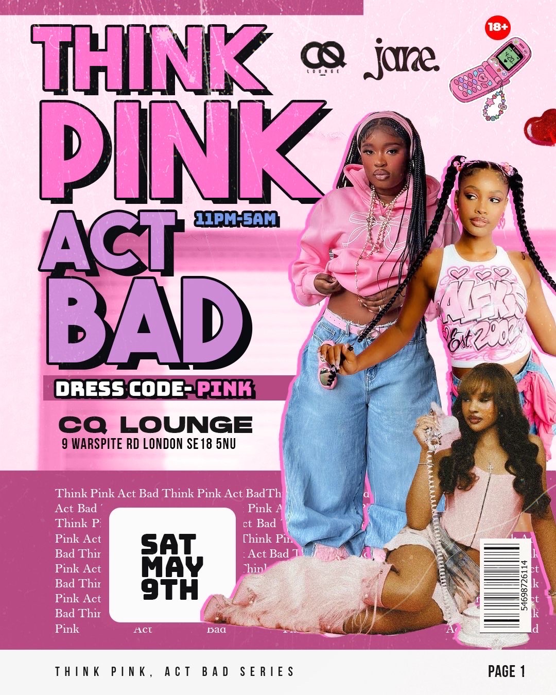 THINK PINK, ACT BAD