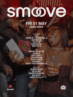 SMOOVE - Ministry of Sound London | May 1st
