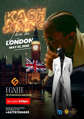 KASHCOMING LIVE IN LONDON 