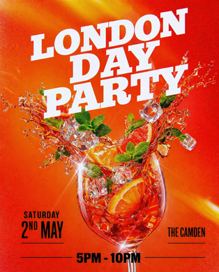 LONDON DAY PARTY (£5 B4 7PM WITH A TICKET)