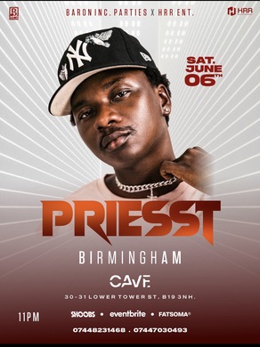 Priesst Live in Birmingham