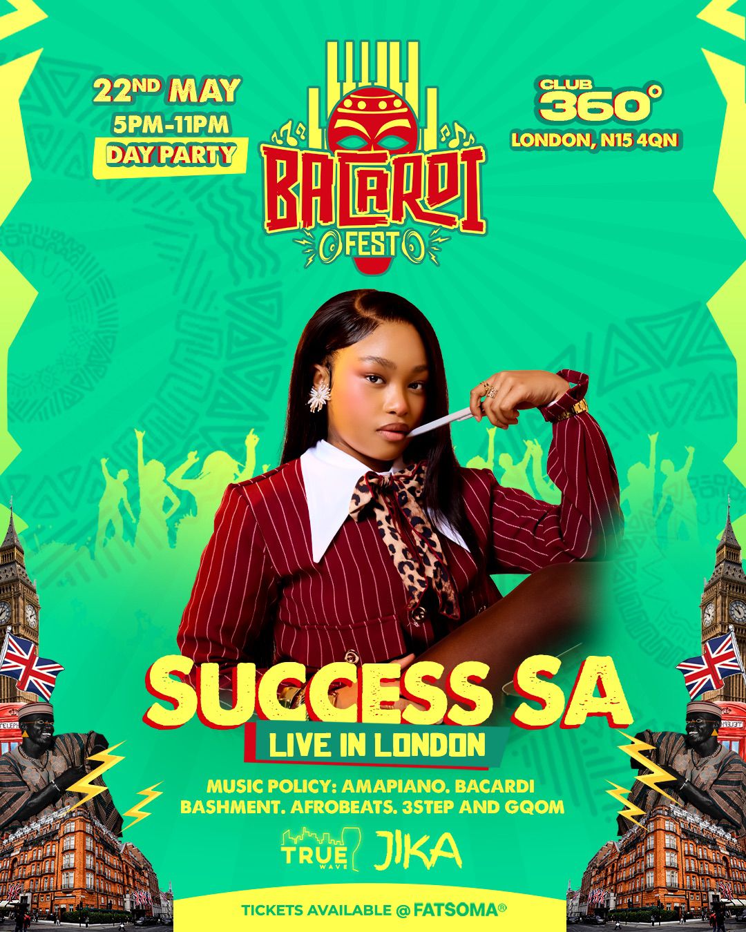 Bacardi fest | Success SA Live in London