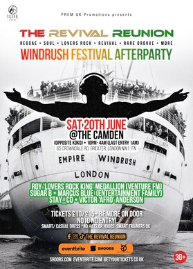 The Revival Reunion ❤️💛💚 Windrush festival after party 