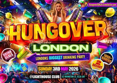 Hungover London - London's Biggest Drinking Party