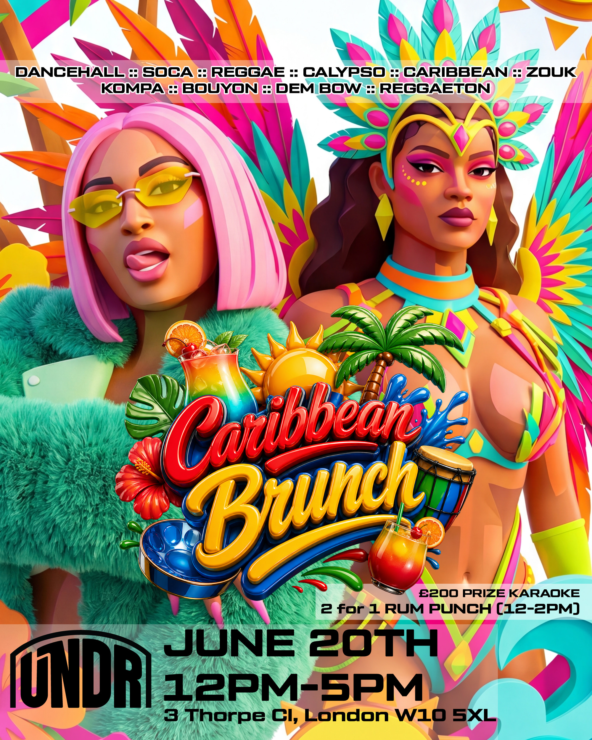 Caribbean Brunch (June)