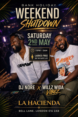 LA LOUNGE TONIGHT: HOSTED BY WILLZ WIDA VIBES & DJ NORE