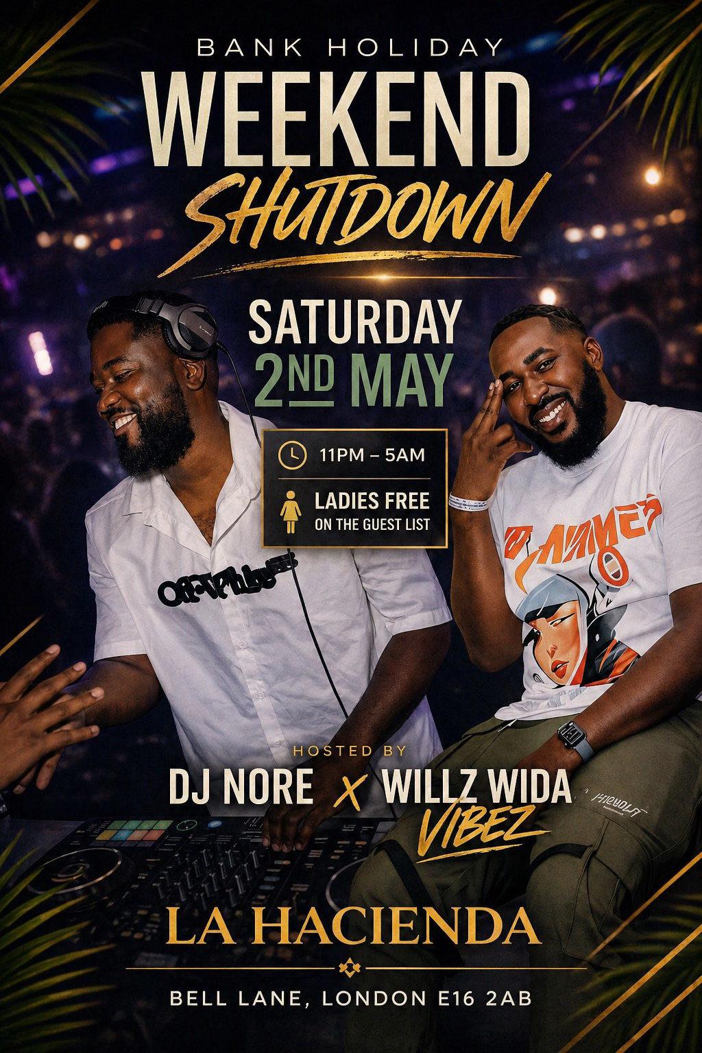LA LOUNGE TONIGHT: HOSTED BY WILLZ WIDA VIBES & DJ NORE