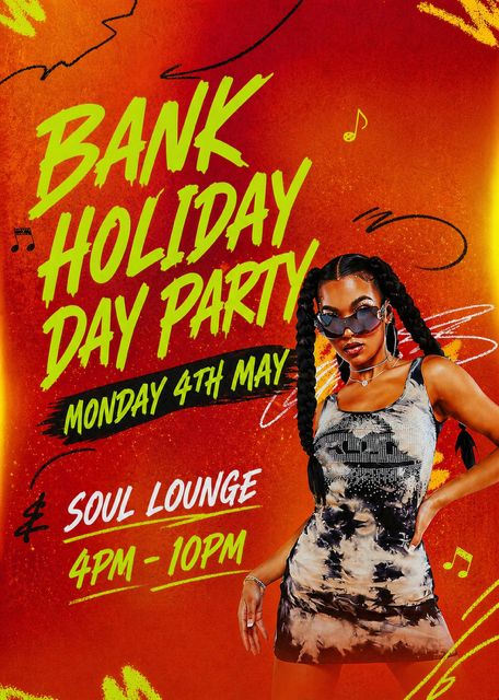 BANK HOLIDAY DAY PARTY (£5 B4 7PM WITH A TICKET)