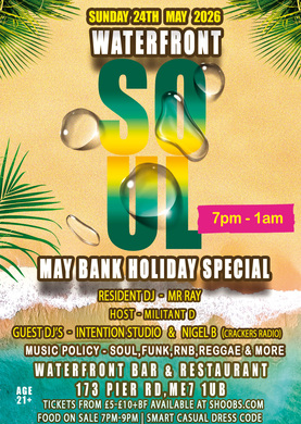 Waterfront Soul - May Bank Holiday Special