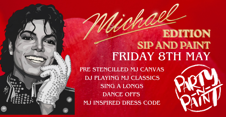 Party n Paint- Michael Jackson Edition (Sip and Paint)