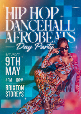 HIP HOP, DANCEHALL, AFROBEATS DAY PARTY (£5 B4 6PM WITH A TICKET)