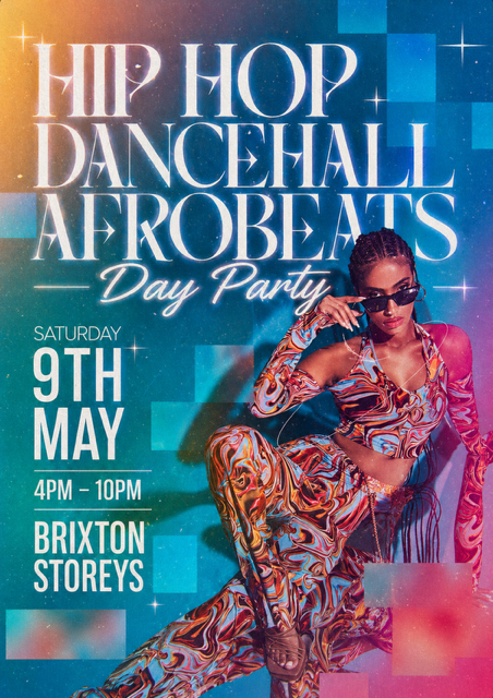 HIP HOP, DANCEHALL, AFROBEATS DAY PARTY (£5 B4 6PM WITH A TICKET)
