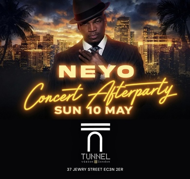  NE-YO CONCERT AFTER PARTY – LONDON’S HOTTEST SUNDAY NIGHT ✨🎤