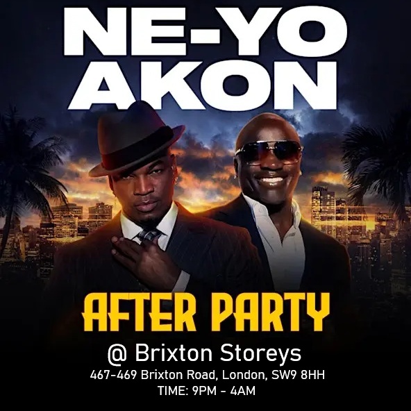 Ne-Yo & Akon Concert After Party