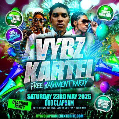 Vybz Kartel - Free Bashment Party - Everyone Free Before 12AM