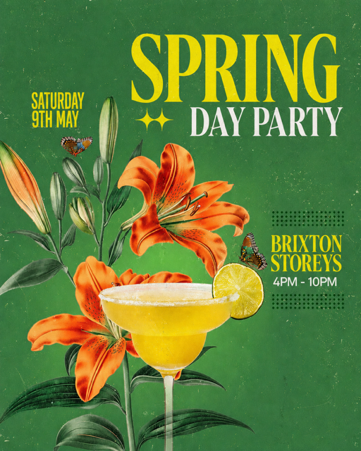 SPRING DAY PARTY (£5 B4 6PM WITH A TICKET) 